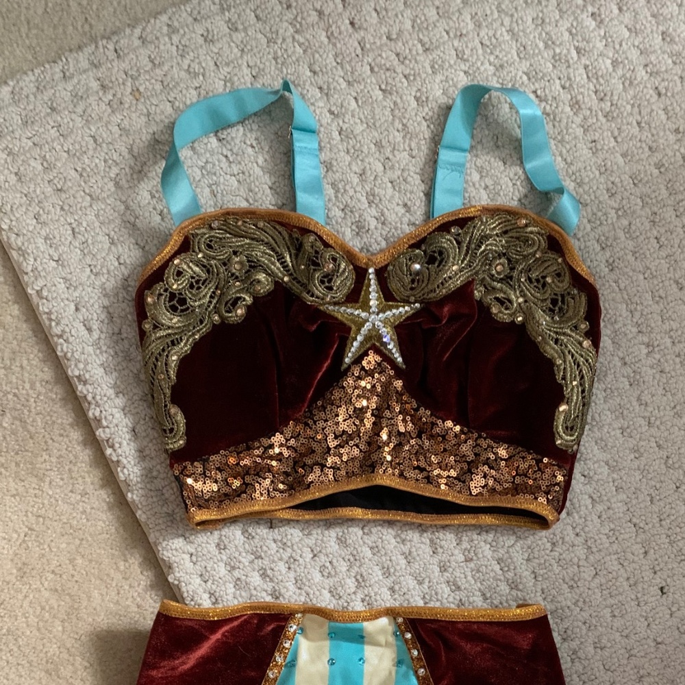 Hi wire circus aerialist costume